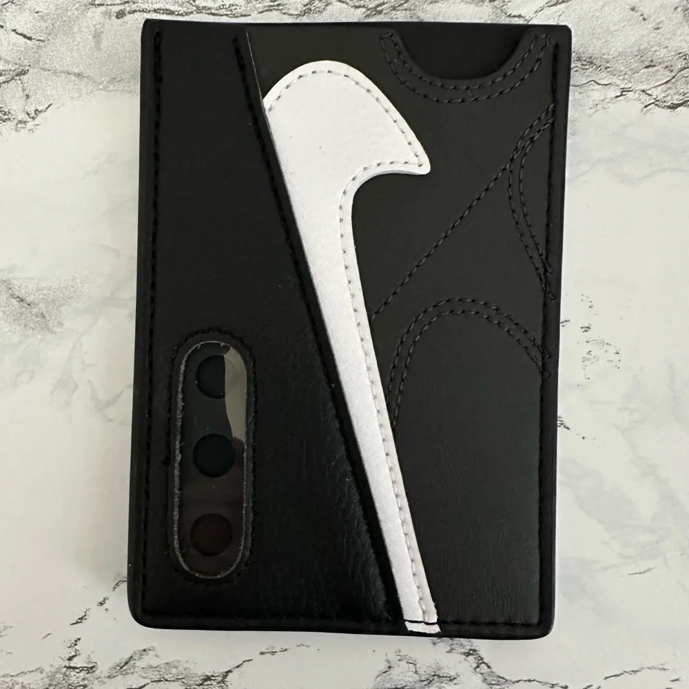 Nike Air Max 90 Card Wallet Black White Men’s One Size